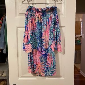 Lilly Pulitzer Tobyn Off the Shoulder Tunic Dress